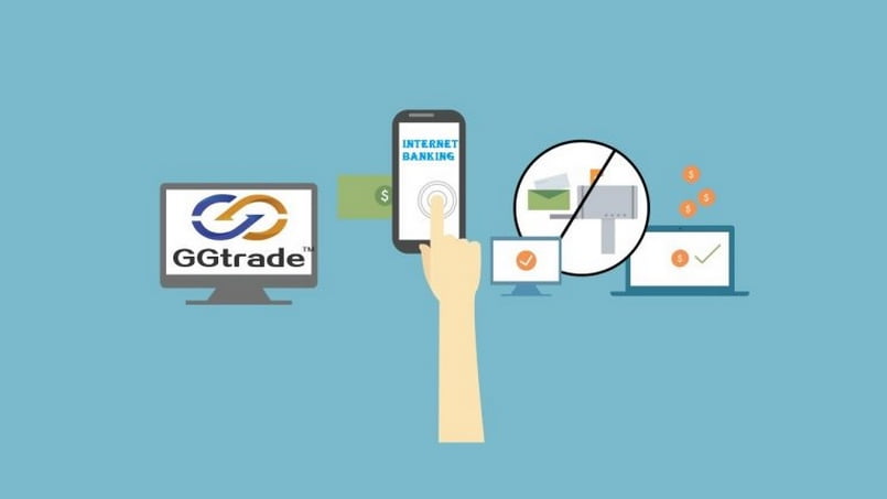 Sàn GGtrade hỗ trợ các thao tác nạp và rút tiền khá đơn giản và nhanh chóng