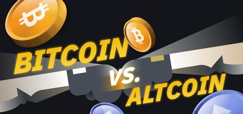 Sự khác biệt giữa Bitcoin và Altcoin