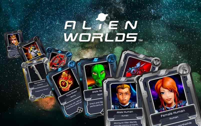 Alien Worlds là game thế giới ảo metaverse